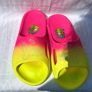 Rick and Morty sandals size 8